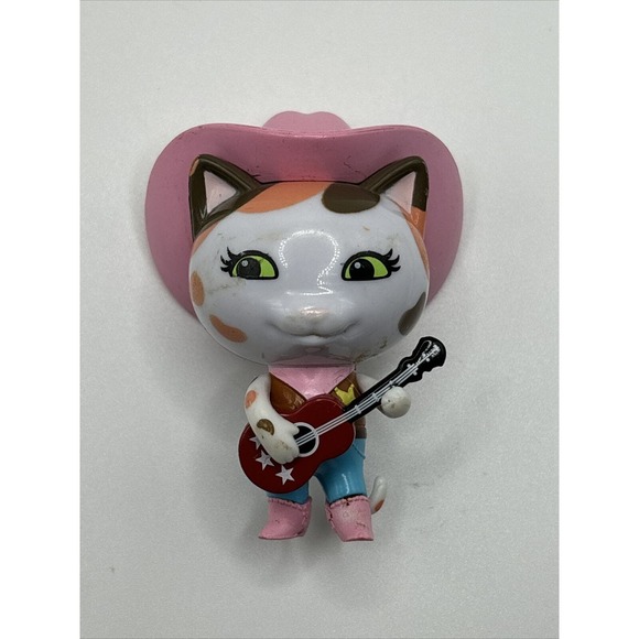 Just Play Other - Disney Jr Sheriff Callie Wild Wild West Callie With Guitar 3" Figure Topper